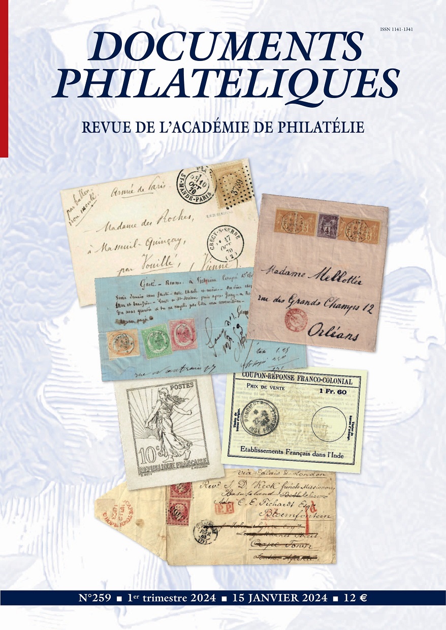 Documents Philatéliques n°260 is available