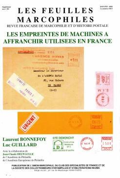 Les empreintes de machine à affranchir utilisées en France