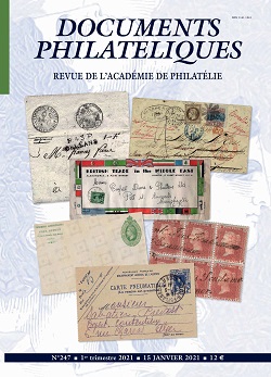Documents Philatéliques n°250 est disponible