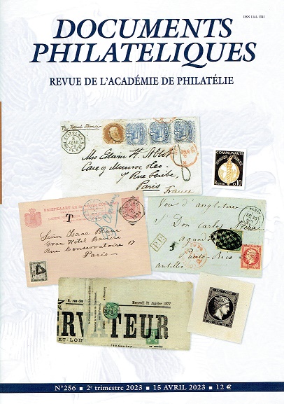 Documents Philatéliques n°257 est disponible