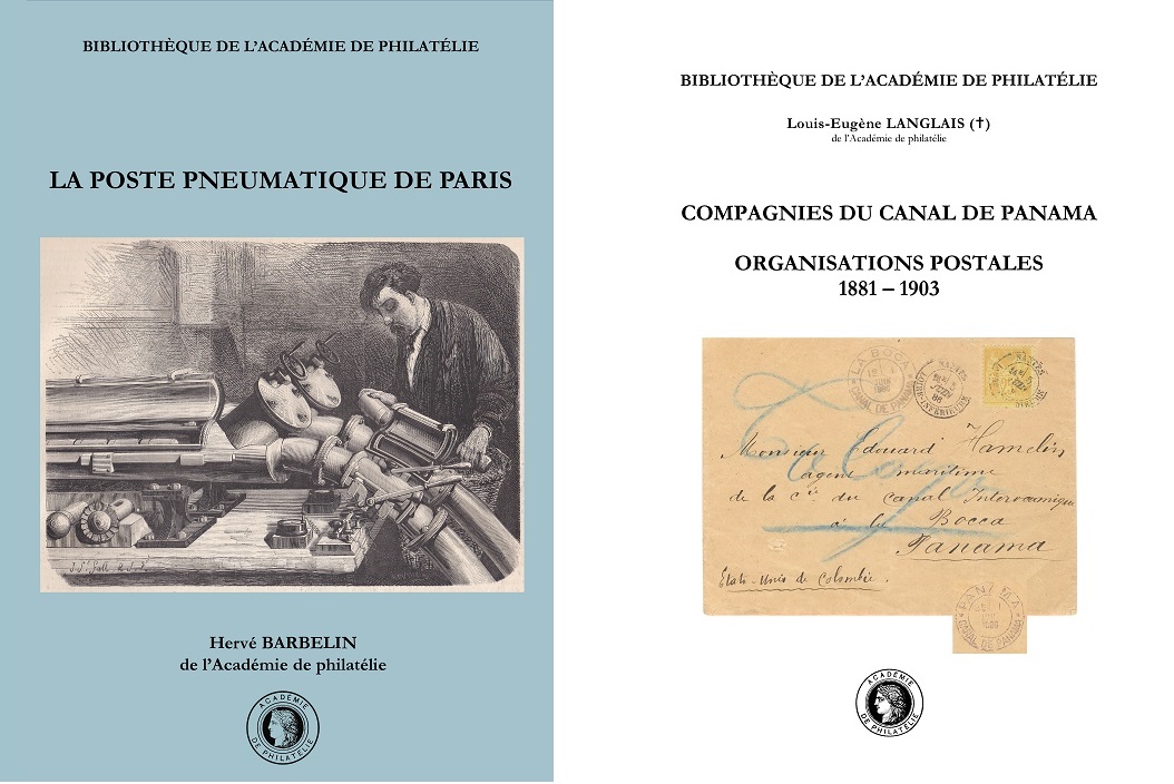 The Academie de Philatelie has published two new books